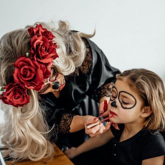 halloween activiteit schminken