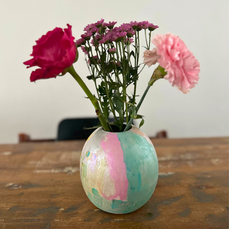 Kinderworkshop: Versier je eigen bloemenvaasje