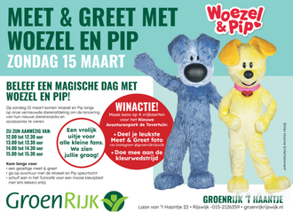 Meet & Greet Woezel en Pip