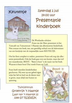Presentatie kinderboek Frans van der Meer