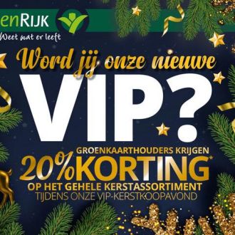 VIP Kerstkoopavond