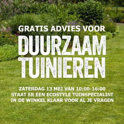 Er komt een Tuinspecialist langs!