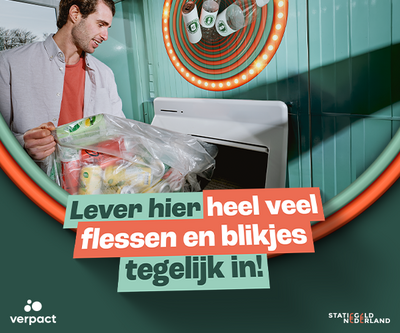 Goed nieuws: wij zijn vanaf nu een statiegeld inleverpunt XL!