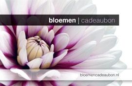 Bloemencadeaubon